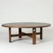 Stained Oak Coffee Table by Hans J. Wegner for Getama, 1960s, Image 1