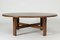 Stained Oak Coffee Table by Hans J. Wegner for Getama, 1960s 4