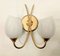 Small Sconces in Floral Shape, 1990s, Set of 3 4
