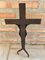 Antique Cast Iron Cross, 1890s 9