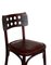 Antique Secessionist Art Nouveau Dining Chairs from Jacob & Josef Kohn, 1900s, Set of 4, Image 7