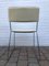Italian Cream Crust Leather Stackable Dining Chairs, 1970s, Set of 6, Image 10