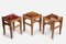 Vintage Turkish Kilim Rug Chairs, Set of 3 1