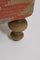 Set of Small Turkish Kilim Ottomans with Wooden Legs 6