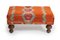 Turkish Kilim Footstool in Antalya Kilim, Image 2