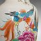 Vintage Oriental Keramik Blumenvase, 1940er 9
