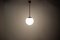 Lámpara de techo Bauhaus de cromo, años 30, Imagen 5