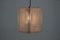 Lampade a sospensione in metallo cromato e vetro, anni '60, set di 2, Immagine 2