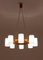 Large Swedish Midcentury Chandelier in Pine and Acrylic by Östen Kristiansson for Luxus, 1960s, Image 7