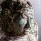 Balinesische Terrakotta Statue Verwittert 10
