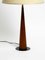 Large Danish Teak Table Lamp, 1950s 5