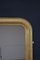 Espejo Louis Philippe de madera dorada, Imagen 6