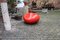 Vintage Red Fiberglass Pastil Rocking Chair by Eero Aarnio for Asko, 1960s 5