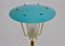 Österreichische Blaue Nr. 2081 Stehlampe aus Bambus von JT Kalmar, 1960er 6
