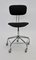 Mid-Century Modern Black Swivel Chair, 1950s, Image 2