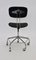 Mid-Century Modern Black Swivel Chair, 1950s, Image 5