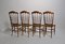 Vintage Beech Chiavari Dining Chairs, 1950s, Set of 4 3