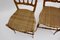 Vintage Beech Chiavari Dining Chairs, 1950s, Set of 4 7