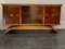 Art Deco Maple Veneer Sideboard with Showcase, 1930s 1