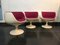 Cognac Lounge Chairs by Eero Aarnio for Asko, 1960s, Set of 4 10