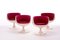 Cognac Lounge Chairs by Eero Aarnio for Asko, 1960s, Set of 4 1
