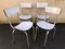 Mid-Century Formica Dining Table & Chairs Set, 1950s, Set of 5, Image 7