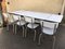 Mid-Century Formica Dining Table & Chairs Set, 1950s, Set of 5, Image 2