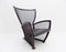 Prive Leather Lounge Chair by Paolo Nava for Arflex, 1980s 11