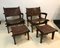 Lounge Chair and Ottoman Set by Angel I. Pazmino for Muebles de Estilo, 1960s, Set of 4 11