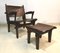 Lounge Chair and Ottoman Set by Angel I. Pazmino for Muebles de Estilo, 1960s, Set of 4 9