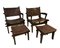 Lounge Chair and Ottoman Set by Angel I. Pazmino for Muebles de Estilo, 1960s, Set of 4 4