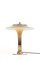 Model Torch Brass & Glass Table Lamp from Fog & Mørup, 1940s, Image 10