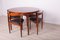 Mid-Century Teak Dining Table & 4 Chairs Set by Hans Olsen for Frem Røjle, 1950s, Image 2