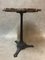 Antique Cast Iron and Marble Pedestal 3