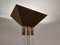 Vintage Brass and Acrylic Glass Floor Lamp from Belgo Chrom / Dewulf Selection, 1970s 6