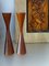 Teak Candleholders, 1960s, Set of 2 7