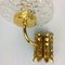 Murano Glass & Gilt Metal Sconces, 1960s, Set of 2, Image 5