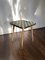 Mid-Century Birch, Brass and Ceramic Side Table, 1950s, Image 4