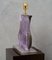 Lámpara de mesa de cristal de Murano soplado, años 70, Imagen 5