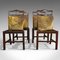Antike Irische Mahagoni Stühle mit Sprossenlehnen, 4er Set 10