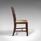 Antike Irische Mahagoni Stühle mit Sprossenlehnen, 4er Set 3