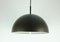 Brown & White Plastic and Metal Ceiling Lamp from Staff, 1970s 6