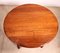Antique Oval Walnut Dining Table 5