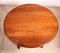 Antique Oval Walnut Dining Table, Image 5