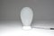 Table Lamp in White Murano Glass, 1970s, Image 4