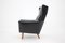 Leather Wingback Lounge Chair, 1970s, Image 3