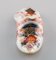Antiker Meissener Slipper aus handbemaltem Porzellan mit floralen Motiven 2