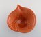 Glazed Ceramic Bowl with Dark Orange Tones, 1980s, Image 5