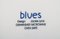 Assiettes en Grès Vernis avec Décoration Bleue par Jackie Lynd pour Duka, Set de 6 4