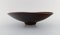 Large Dish or Bowl on Base in Glazed Ceramic by Carl Harry Stålhane for Rörstrand, 1960s 2